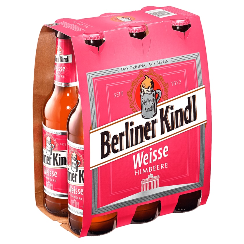 Berliner Kindl Weisse Himbeere 6x0,33l